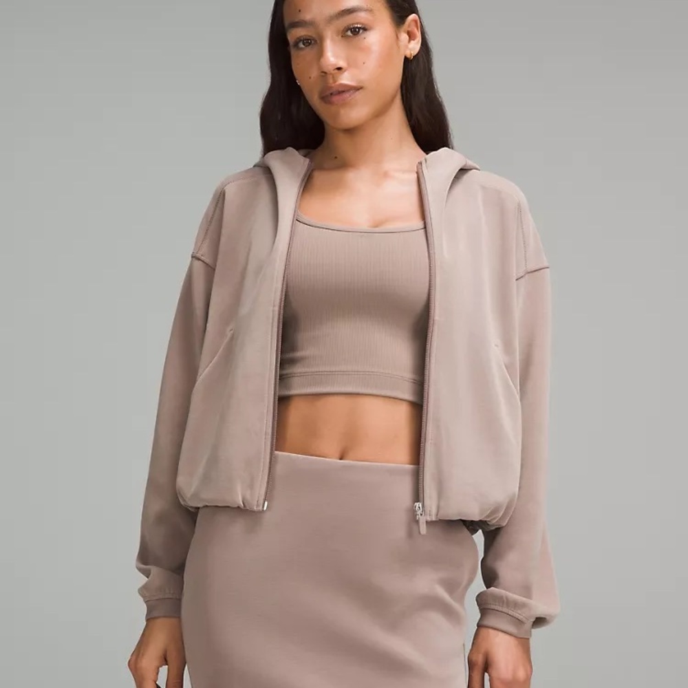 Lululemon Softstreme hoodie + skirt